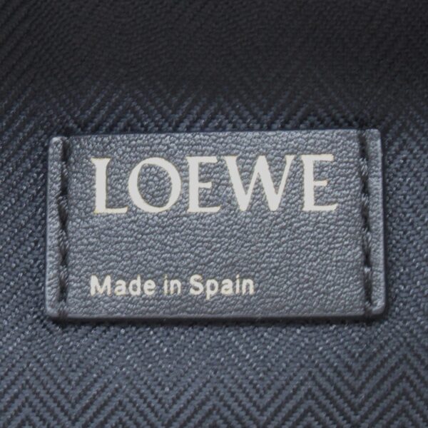 2101217772938 11 Loewe Cubby Canvas Handbag Navy Blue