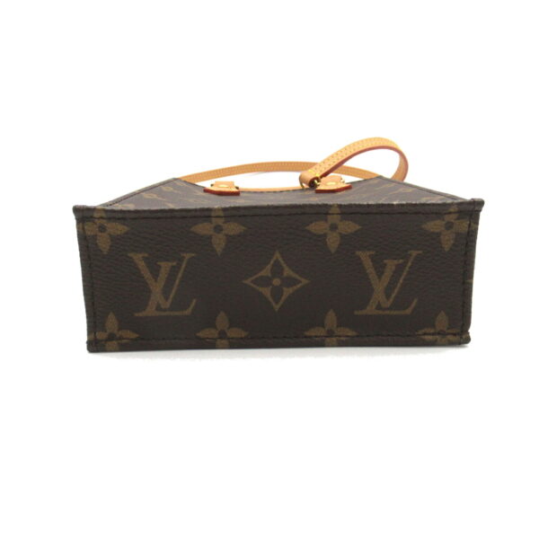 2101217786218 4 Louis Vuitton Petite Sac Plat 2way Bag Monogram Brown