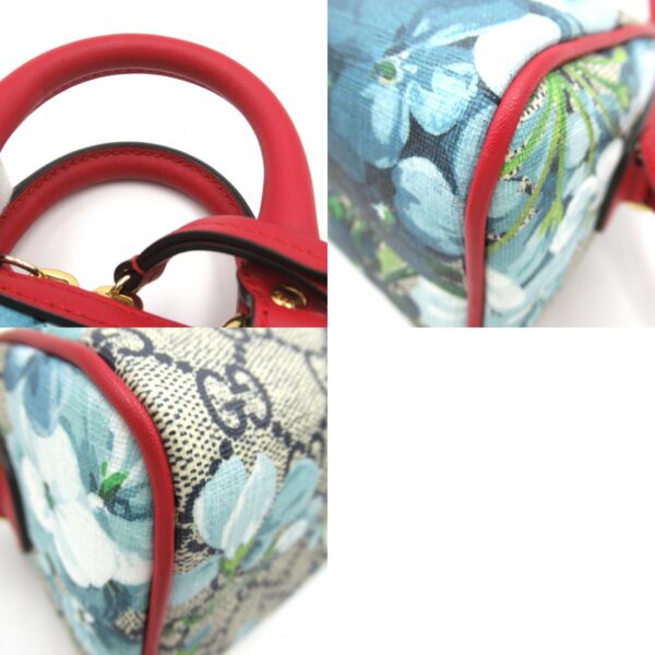 2101217786430 10c Gucci Gg Blooms Supreme 2Way Shoulder Bag Blue