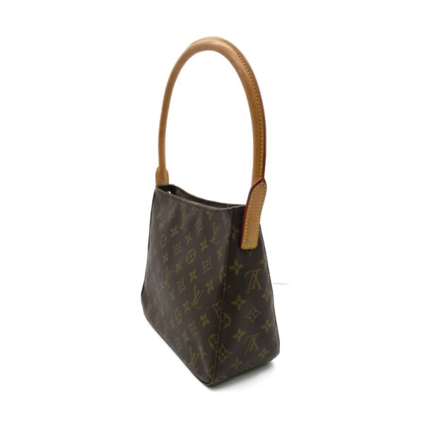 2101217791120 2 LOUIS VUITTON Looping MM Shoulder Bag Monogram Brown