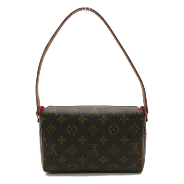 2101217791229 3 LOUIS VUITTON Recital Handbag Monogram Brown