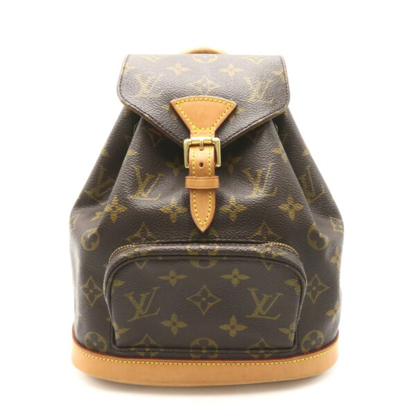 2101217791335 1 LOUIS VUITTON Mini Montsouris Rucksack Backpack Brown