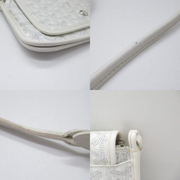 2101217794664 11c Goyard Plumet Canvas Shoulder Bag White