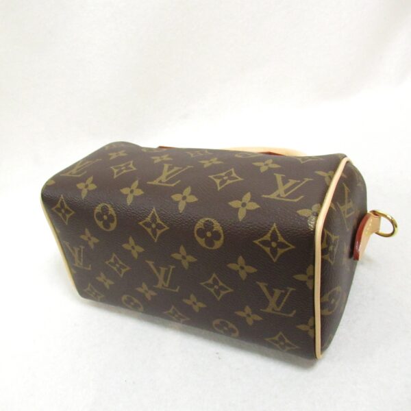 2101217794770 6 LOUIS VUITTON Speedy Bandouliere 20 Shoulder Bag Monogram Brown