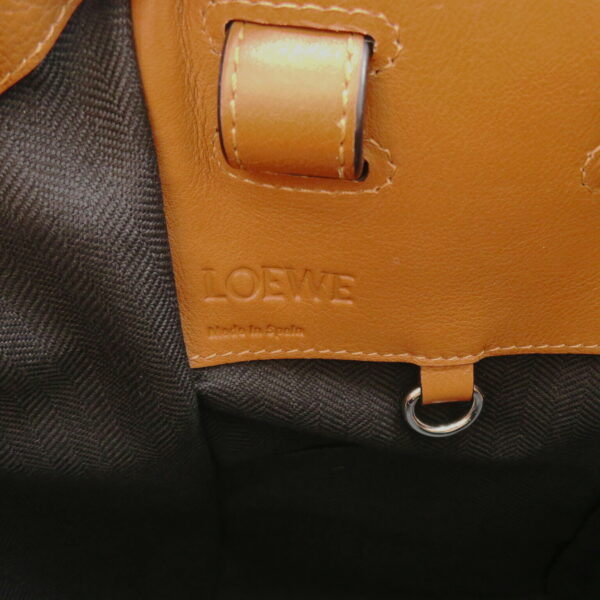 2101217805674 8 Loewe Hammock Small Leather 2Way Shoulder Bag Brown