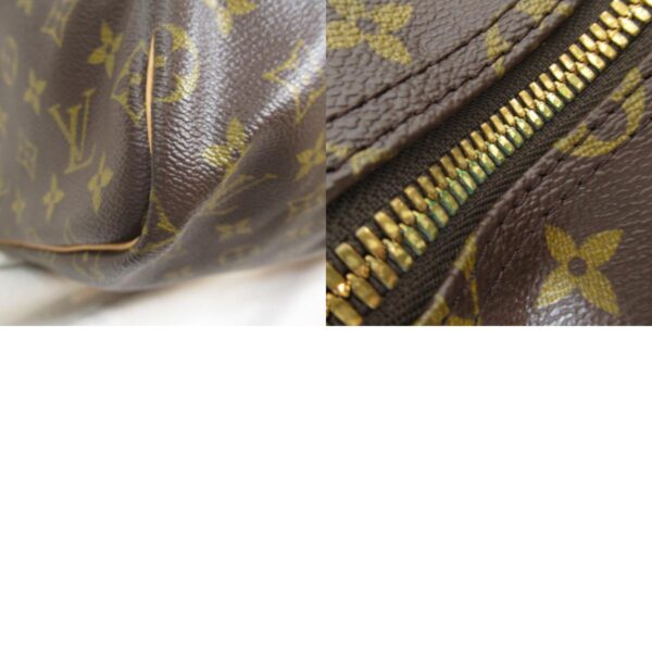 2101217805858 7c LOUIS VUITTON Keepall 55 Bag Monogram Brown