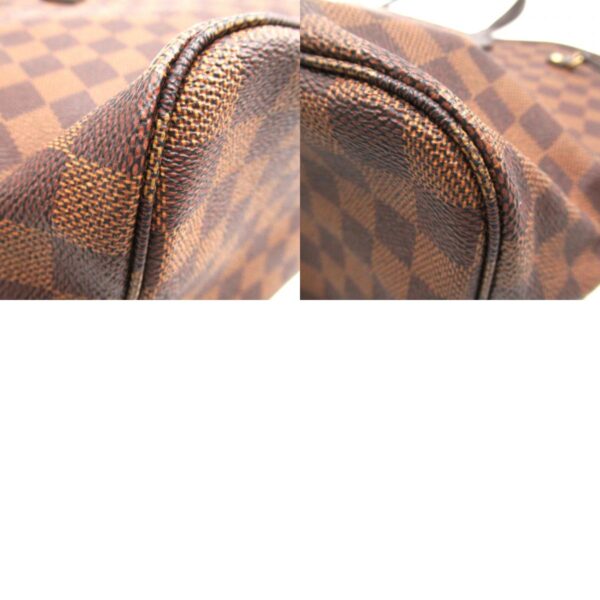 2101217805919 10c LOUIS VUITTON Neverfull MM Tote Bag Damier Brown