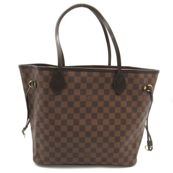 2101217805919 2 LOUIS VUITTON Neverfull MM Tote Bag Damier Brown