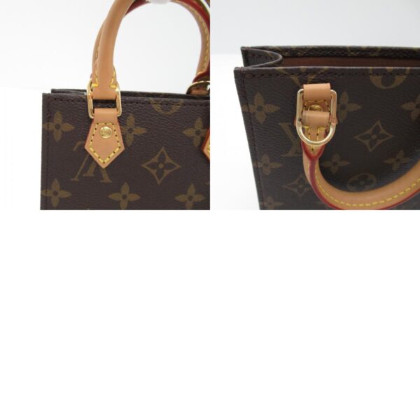 2101217806220 10c LOUIS VUITTON Petite Sac Plat Shoulder Bag Monogram Bag Brown