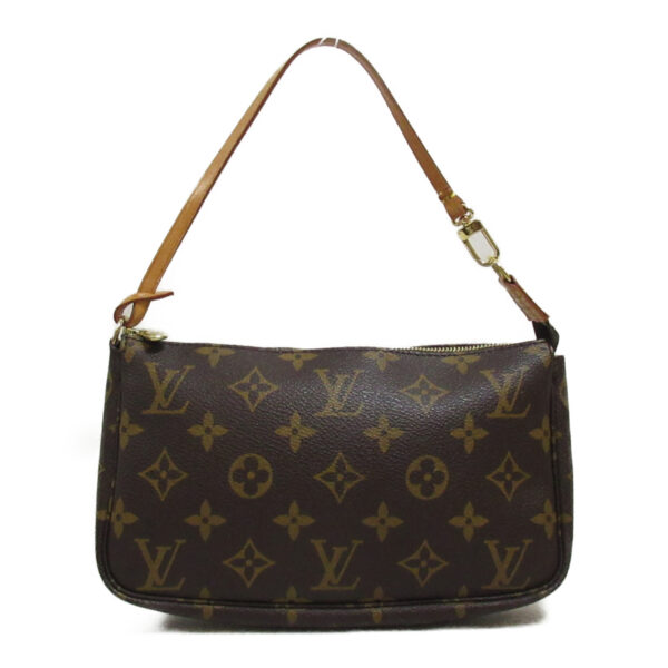 2101217806312 2 LOUIS VUITTON Pochette Accessory Pouch Monogram Brown