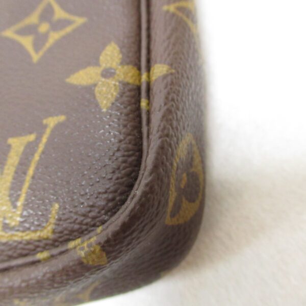 2101217806312 6 LOUIS VUITTON Pochette Accessory Pouch Monogram Brown