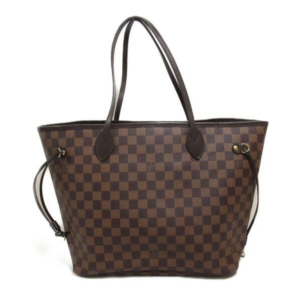 2101217806374 3 LOUIS VUITTON Neverfull MM Tote Bag Damier Brown