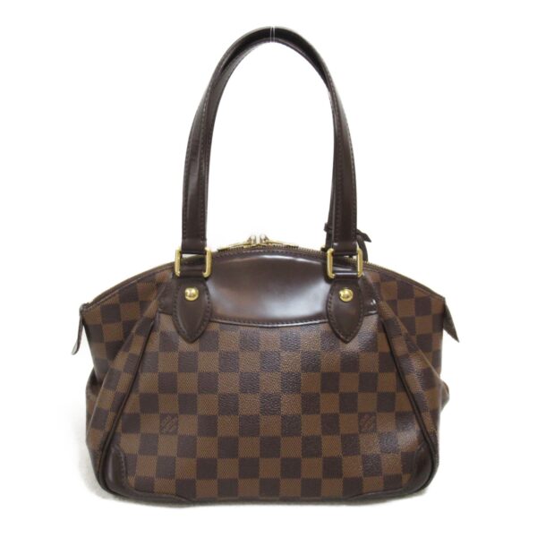 2101217806510 3 LOUIS VUITTON Verona PM Shoulder Bag Damier Brown