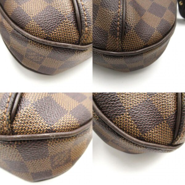 2101217806879 13c LOUIS VUITTON Thames PM Shoulder Bag Damier Brown