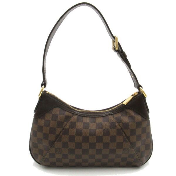 2101217806879 2 LOUIS VUITTON Thames PM Shoulder Bag Damier Brown