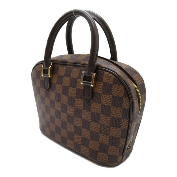 2101217806923 4 LOUIS VUITTON Saria Mini Handbag Damier Brown