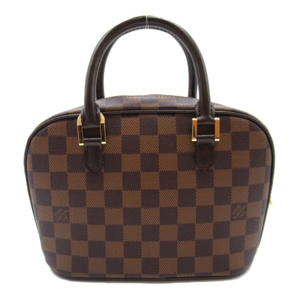 2101217806923 5 LOUIS VUITTON Saria Mini Handbag Damier Brown