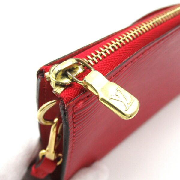 2101217807180 9 LOUIS VUITTON Pochette Accessoire Pouch Epi Bag Red