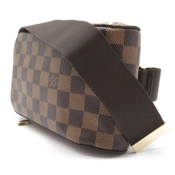 2101217807319 3 LOUIS VUITTON Jeronimos Waist Bag Damier Brown