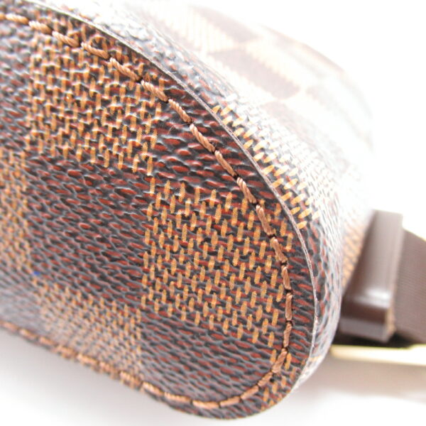 2101217807319 9 LOUIS VUITTON Jeronimos Waist Bag Damier Brown