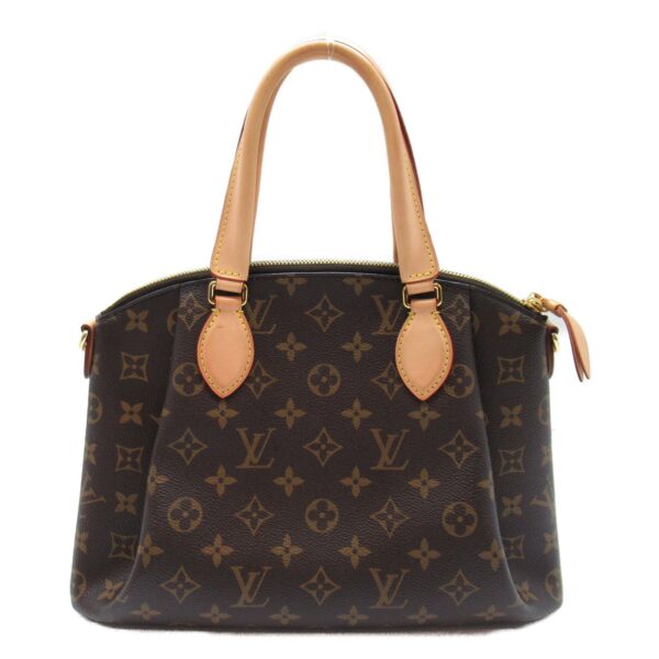 2101217807586 9 LOUIS VUITTON Rivoli PM Shoulder Bag Monogram Brown