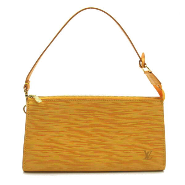 2101217807913 1 LOUIS VUITTON Pochette Accessoire Pouch Epi Bag Yellow