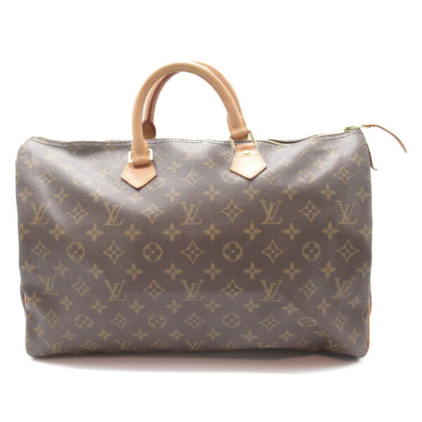 2101217808262 2 LOUIS VUITTON Speedy 40 Handbag Monogram Brown