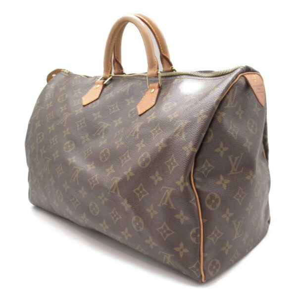 2101217808262 3 LOUIS VUITTON Speedy 40 Handbag Monogram Brown