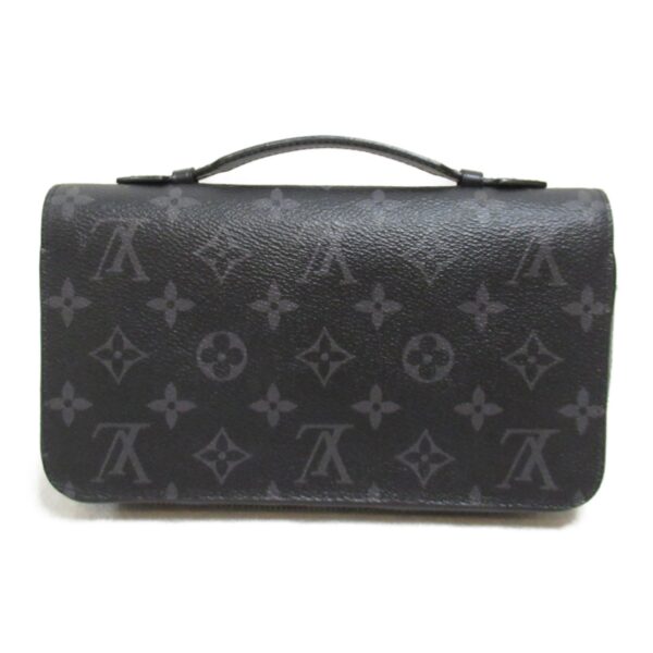 2101217808750 3 LOUIS VUITTON Zippy XL Round Long Wallet Eclipse Black