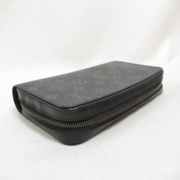 2101217808750 4 LOUIS VUITTON Zippy XL Round Long Wallet Eclipse Black