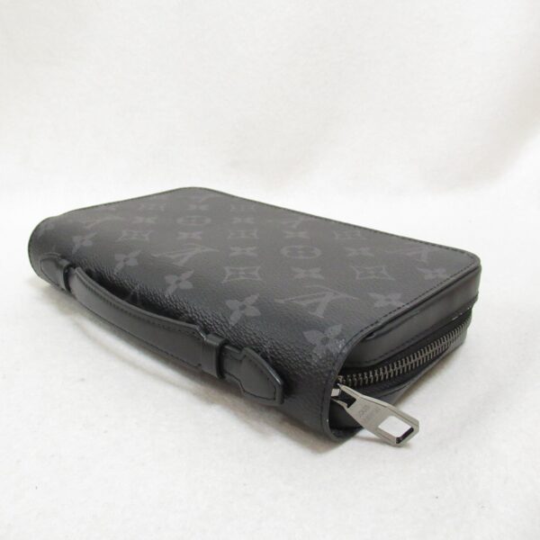 2101217808750 5 LOUIS VUITTON Zippy XL Round Long Wallet Eclipse Black