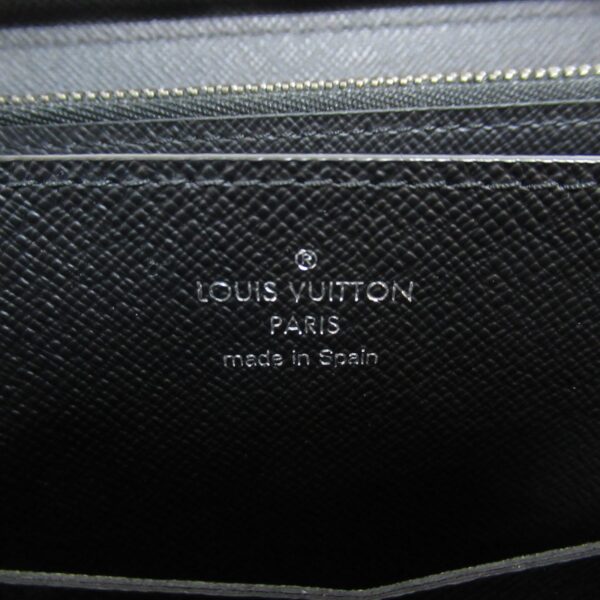 2101217808750 8 LOUIS VUITTON Zippy XL Round Long Wallet Eclipse Black