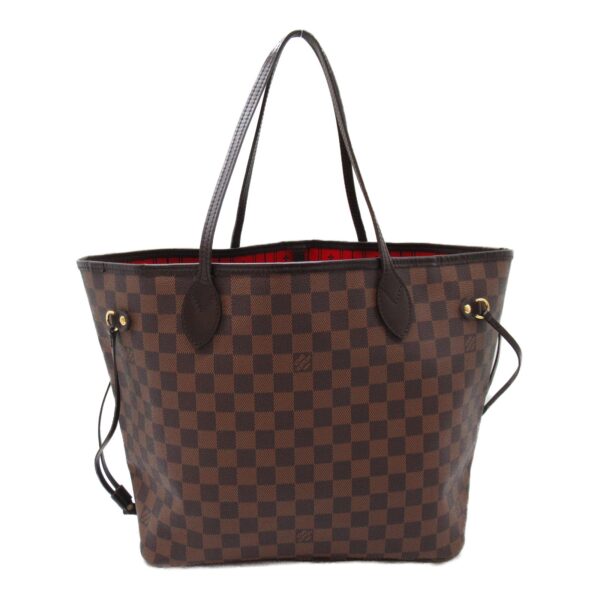 2101217808774 5 LOUIS VUITTON Neverfull MM Tote Bag Damier Brown