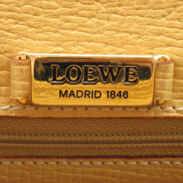 2101217809603 14 Loewe Barcelona Leather Handbag Yellow