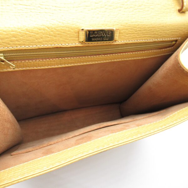 2101217809603 2 Loewe Barcelona Leather Handbag Yellow