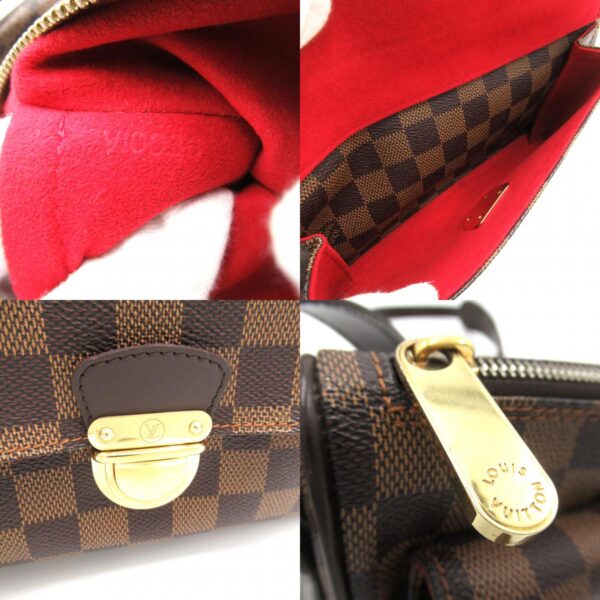 2101217809764 9c LOUIS VUITTON Ravello GM Shoulder Bag Damier Brown