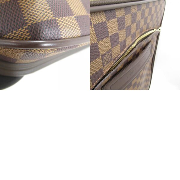 2101217809986 6c LOUIS VUITTON Pegas 45 Carry Bag Damier Brown