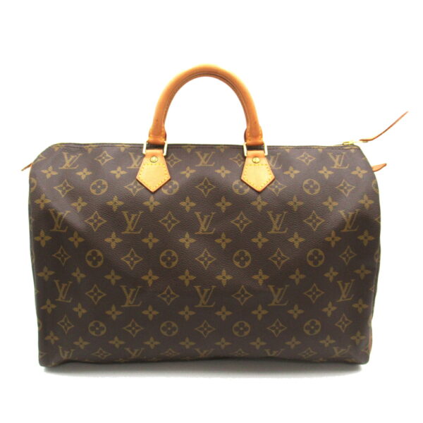 2101217818230 1 LOUIS VUITTON Speedy 40 Handbag Monogram Brown