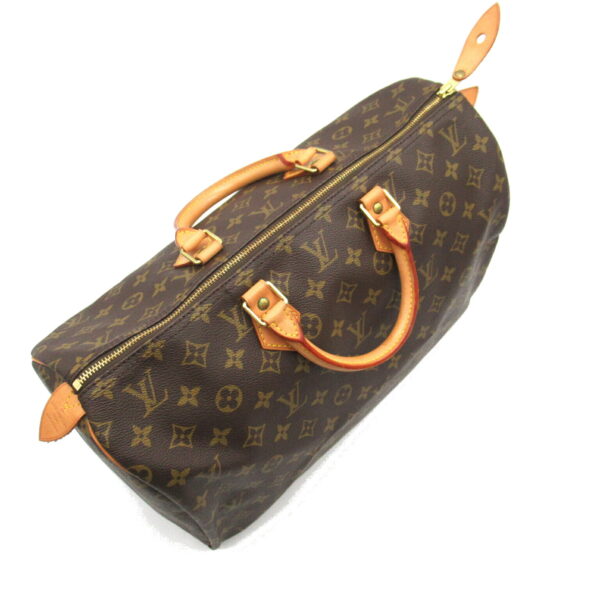 2101217818230 4 LOUIS VUITTON Speedy 40 Handbag Monogram Brown