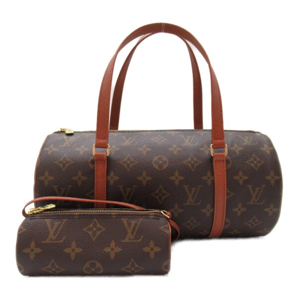 2101217818292 5 LOUIS VUITTON Papillon GM Shoulder Bag Monogram Brown