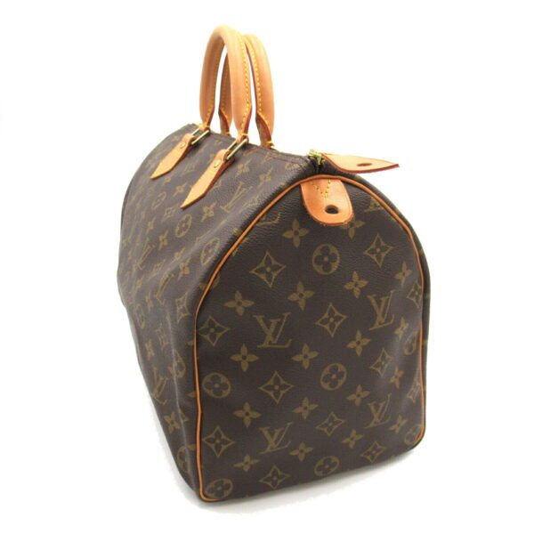 2101217818339 3 LOUIS VUITTON Speedy 35 Handbag Monogram Brown