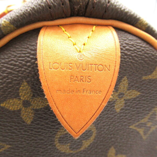 2101217818339 8 LOUIS VUITTON Speedy 35 Handbag Monogram Brown