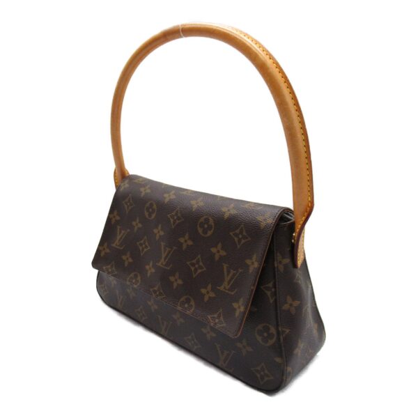 2101217818346 4 LOUIS VUITTON Mini Looping Shoulder Bag Monogram Brown