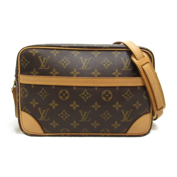 2101217818414 2 LOUIS VUITTON Trocadero 27 Shoulder Bag Monogram Brown