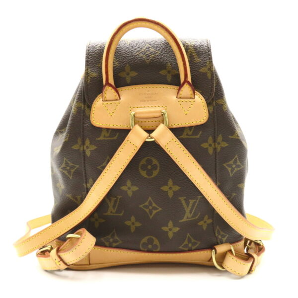 2101217818421 2 LOUIS VUITTON Mini Montsouris Rucksack Backpack Brown