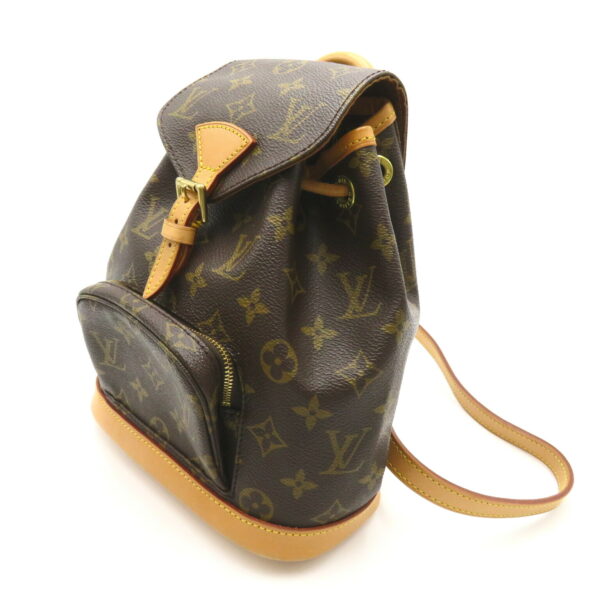 2101217818421 3 LOUIS VUITTON Mini Montsouris Rucksack Backpack Brown