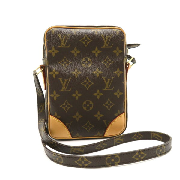 2101217818445 3 LOUIS VUITTON Danube Shoulder Bag Monogram Brown