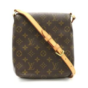 2101217818469 1 Louis Vuitton Monogram Deauville Bowling Vanity Handbag Brown