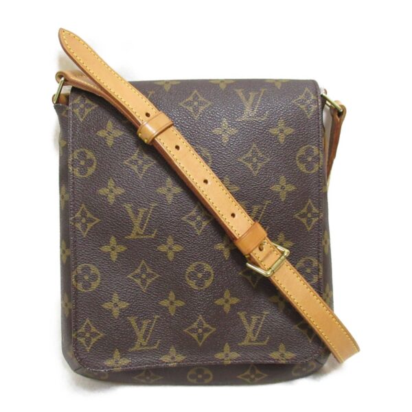 2101217818544 2 LOUIS VUITTON Musette Salsa Short Shoulder Bag Monogram Brown