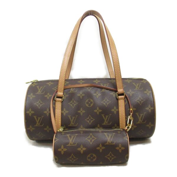 2101217818568 2 LOUIS VUITTON Papillon GM Shoulder Bag Monogram Brown